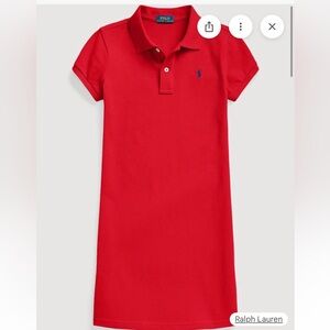 Ralph Lauren Vibrant Red Polo Dress